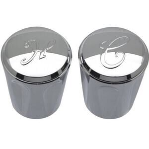 Danco 88737 Harcraft Chrome Tub Shower Faucet Handles Pair Open Box